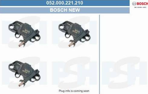 PSH 052.000.221.210 - Voltage regulator, alternator car-mod.net
