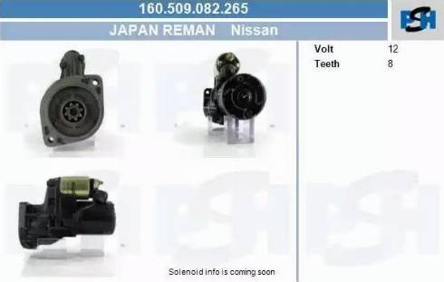 PSH 160.509.082.265 - Starter car-mod.net