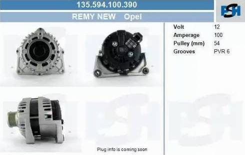 PSH 135.594.100.390 - Alternator car-mod.net