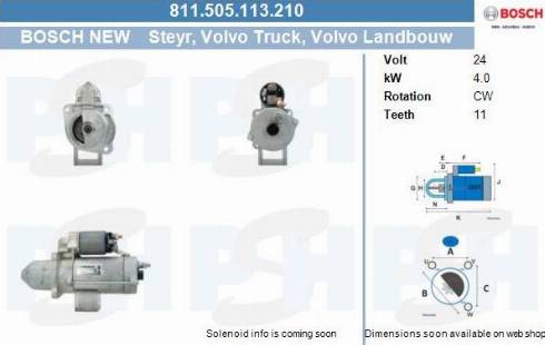 PSH 811.505.113.210 - Starter car-mod.net