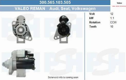 PSH 300.565.103.505 - Starter car-mod.net