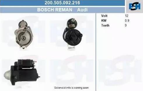 PSH 200.505.092.216 - Starter car-mod.net