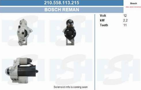 PSH 210.558.113.215 - Starter car-mod.net