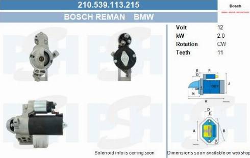 PSH 210.539.113.215 - Starter car-mod.net