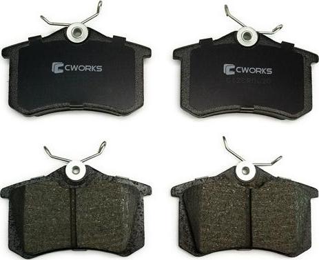 Cworks C12CR0020 - Brake Pad Set, disc brake car-mod.net