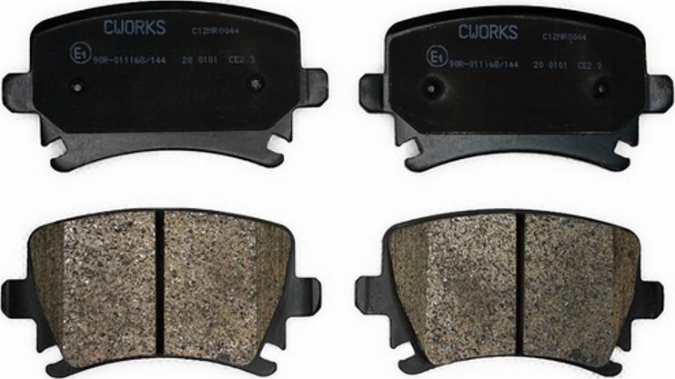 Cworks C12NR0044 - Brake Pad Set, disc brake car-mod.net
