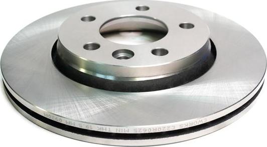 Cworks C220R0625 - Brake Disc car-mod.net