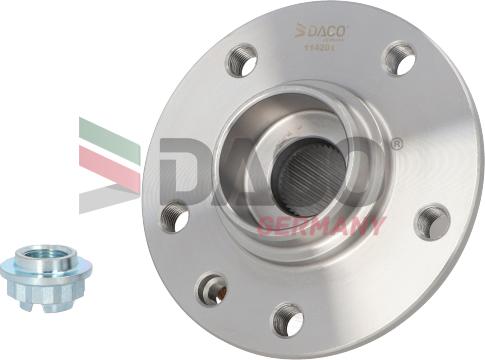 DACO Germany 114201 - Bearing Kit, wheel hub car-mod.net