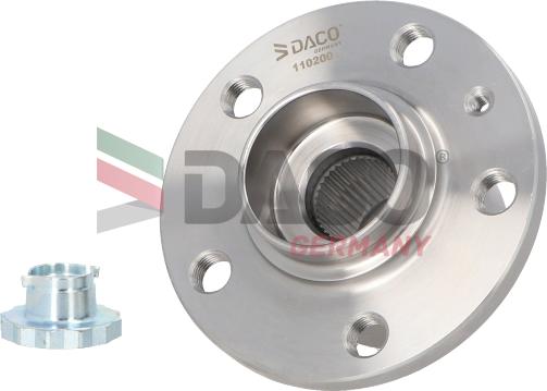 DACO Germany 110200 - Bearing Kit, wheel hub car-mod.net