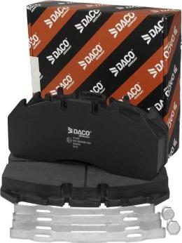 DACO Germany 351030 - Brake Pad Set, disc brake car-mod.net