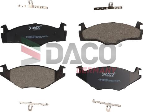 DACO Germany 329969 - Brake Pad Set, disc brake car-mod.net