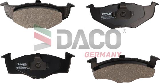 DACO Germany 324733 - Brake Pad Set, disc brake car-mod.net