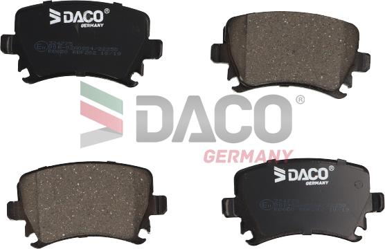 DACO Germany 324775 - Brake Pad Set, disc brake car-mod.net