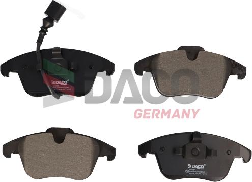 DACO Germany 320220 - Brake Pad Set, disc brake car-mod.net