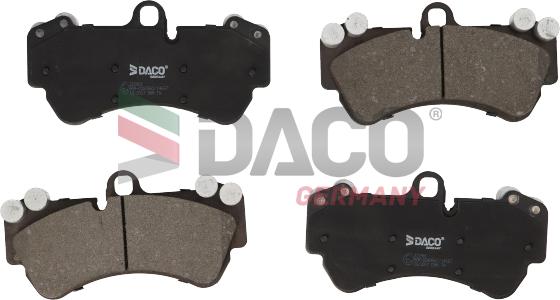 DACO Germany 322901 - Brake Pad Set, disc brake car-mod.net