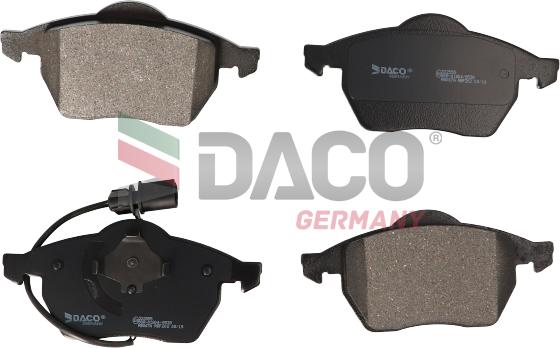 DACO Germany 322555 - Brake Pad Set, disc brake car-mod.net