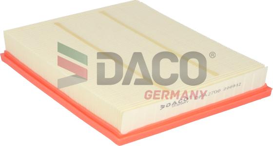 DACO Germany DFA2700 - Engine Air Filter car-mod.net