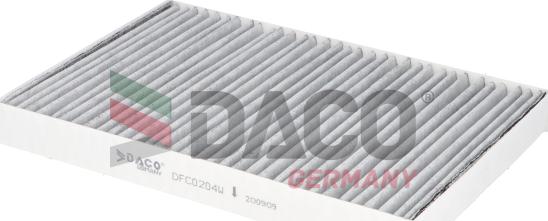 DACO Germany DFC0204W - Filter, interior air car-mod.net