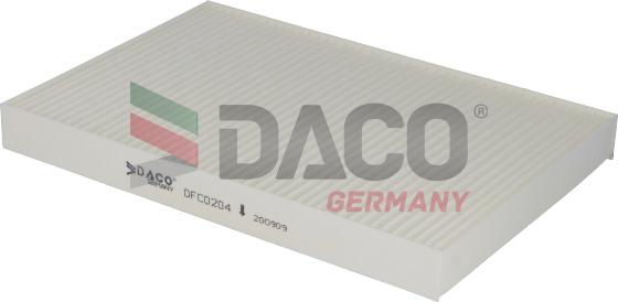 DACO Germany DFC0204 - Filter, interior air car-mod.net