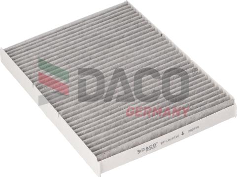 DACO Germany DFC0201W - Filter, interior air car-mod.net