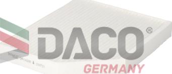DACO Germany DFC0208 - Filter, interior air car-mod.net