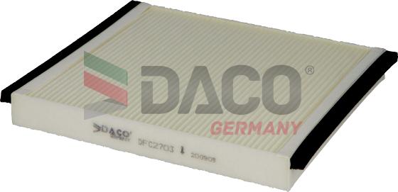 DACO Germany DFC2703 - Filter, interior air car-mod.net