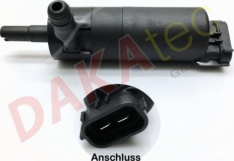 DAKAtec 40053W - Water Pump, window cleaning car-mod.net