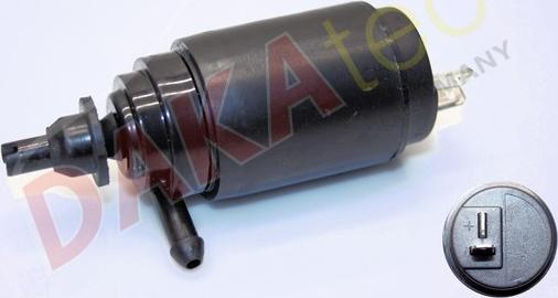 DAKAtec 40019W - Water Pump, window cleaning car-mod.net