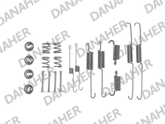 Danaher 7615 - Accessory Kit, brake shoes car-mod.net