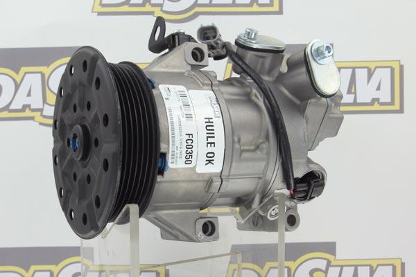 DA SILVA FC0350 - Compressor, air conditioning car-mod.net