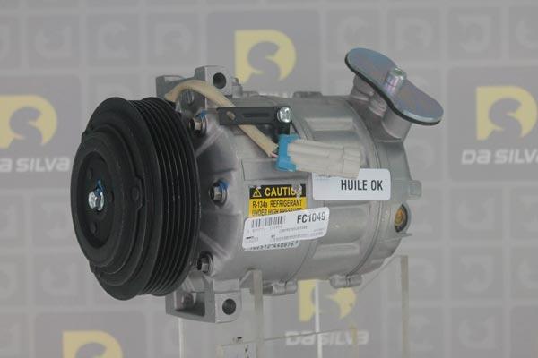 DA SILVA FC1049 - Compressor, air conditioning car-mod.net