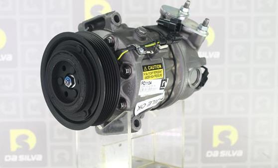 DA SILVA FC1104 - Compressor, air conditioning car-mod.net