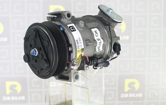DA SILVA FC1243 - Compressor, air conditioning car-mod.net