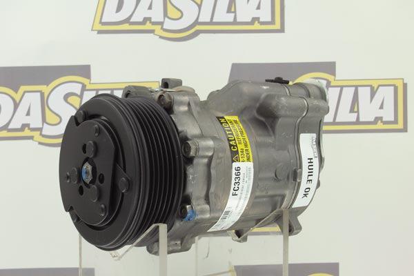 DA SILVA FC3366 - Compressor, air conditioning car-mod.net