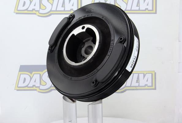 DA SILVA PL8266 - Belt Pulley, crankshaft car-mod.net