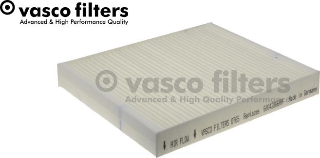 DAVID VASCO O765 - Filter, interior air car-mod.net