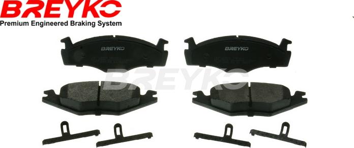 DAVID VASCO Q454 - Brake Pad Set, disc brake car-mod.net