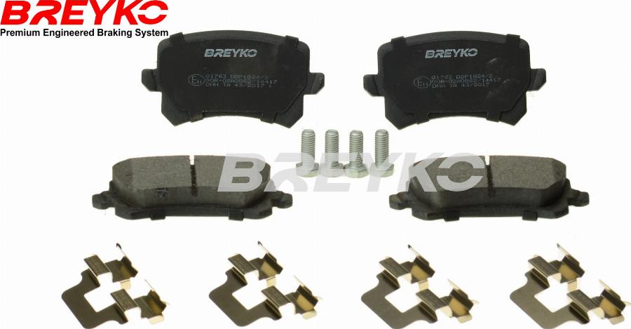 DAVID VASCO Q1763 - Brake Pad Set, disc brake car-mod.net