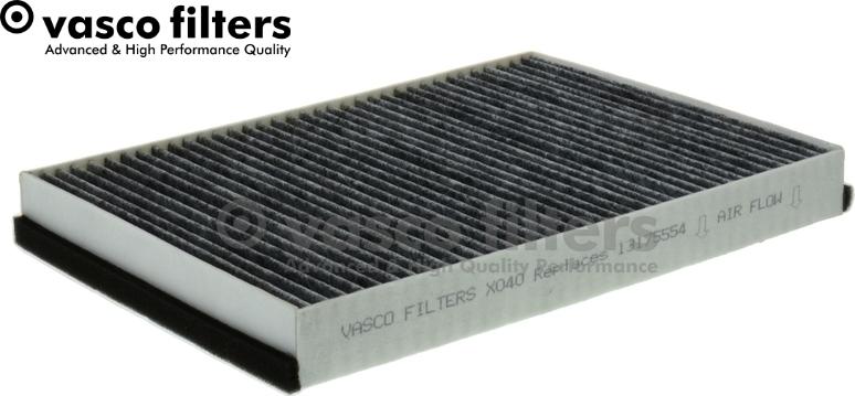 DAVID VASCO X040 - Filter, interior air car-mod.net