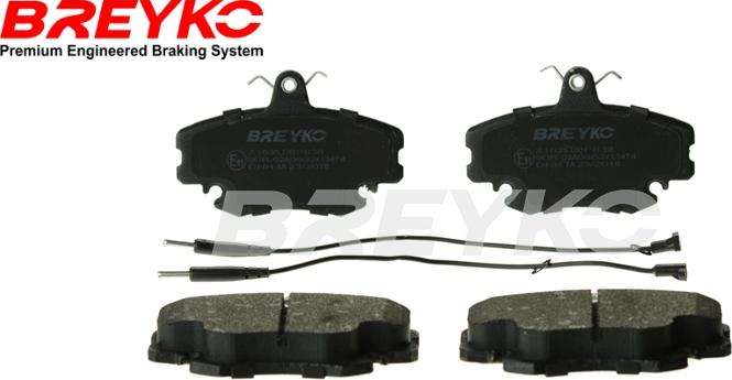 DAVID VASCO Z1635 - Brake Pad Set, disc brake car-mod.net