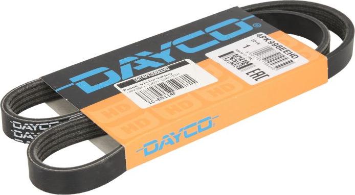 Dayco 4PK996EEHD - V-Ribbed Belt car-mod.net