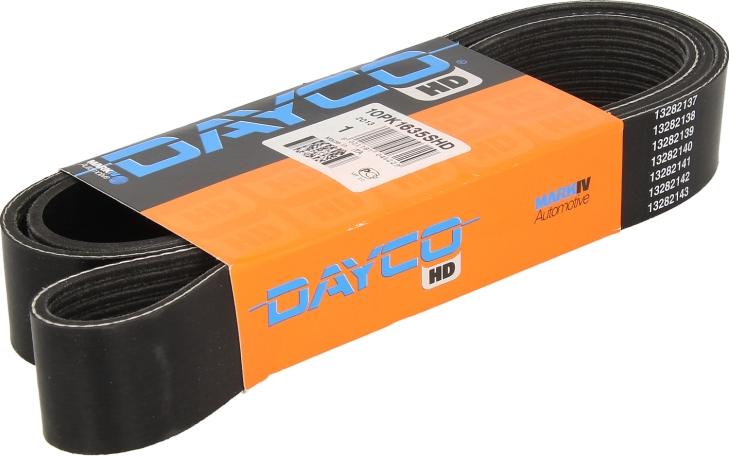 Dayco 10PK1635SHD - V-Ribbed Belt car-mod.net