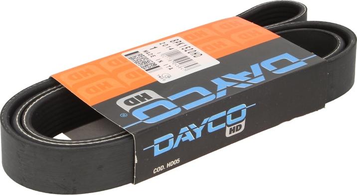 Dayco 8PK1520HD - V-Ribbed Belt car-mod.net