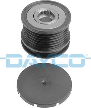 Dayco ALP2337 - Pulley, alternator, freewheel clutch car-mod.net