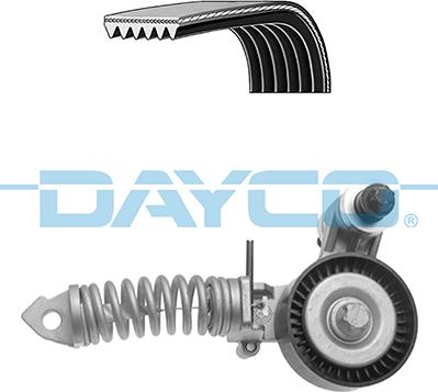 Dayco KPV498 - V-Ribbed Belt Set car-mod.net