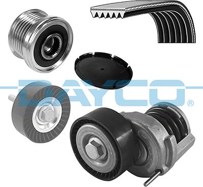 Dayco KPV497 - V-Ribbed Belt Set car-mod.net
