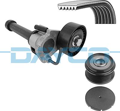 Dayco KPV516 - V-Ribbed Belt Set car-mod.net