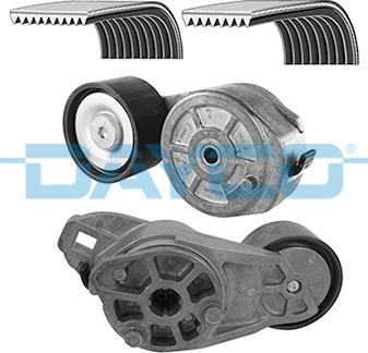 Dayco KPV197HD - V-Ribbed Belt Set car-mod.net