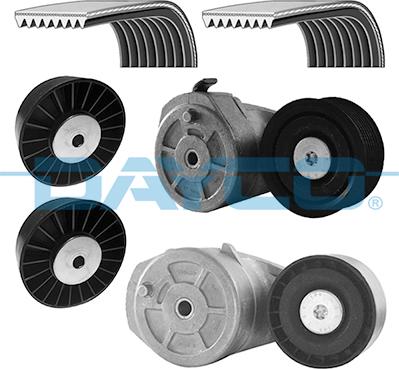 Dayco KPV105HD - V-Ribbed Belt Set car-mod.net