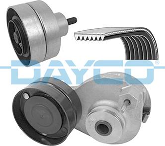 Dayco KPV134HD - V-Ribbed Belt Set car-mod.net
